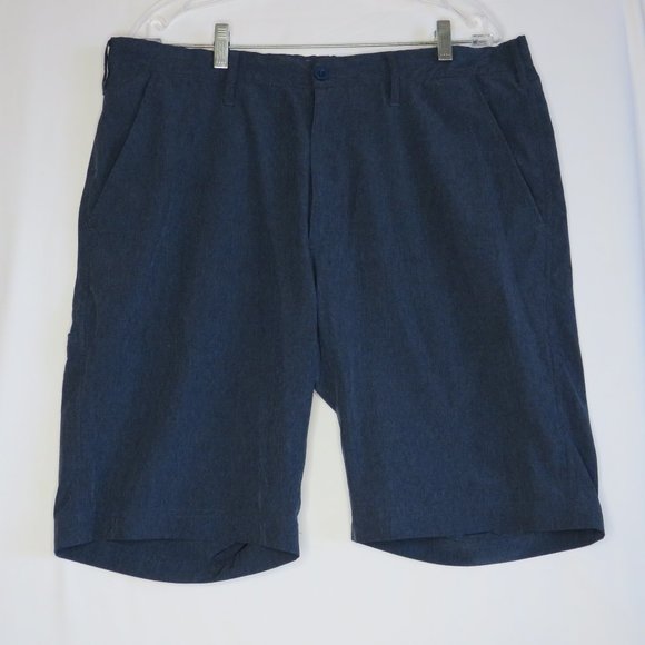 Mountain & Isles* Men's 2" Belt Loop Multipocketed‎ Flat Front Shorts~ Size 36 - Picture 1 of 13